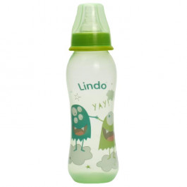 Lindo Бутылочка для кормления LI 134 зеленый 250 мл