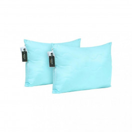MirSon Набор антиаллергенных средних подушек с тенселем 1607 Eco Light Blue  (2 шт) 50х70 см (2200002652049