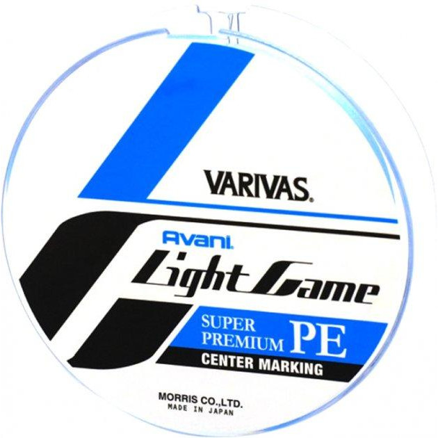 Varivas Avani Light Game Super Premium PE Center Marking #0.2 / 0.074mm 150m 2.27kg - зображення 1