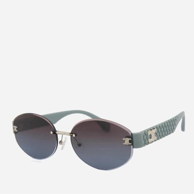 SumWIN Сонцезахисні окуляри жіночі  6026-03 Сірі - зображення 1