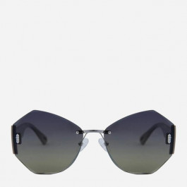 SumWIN Сонцезахисні окуляри жіночі  6020-03 Чорно-зелені