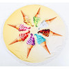 MirSon Пляжное полотенце  №5057 Summer Time Icecreams 150x150 см - зображення 1