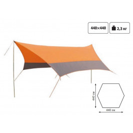 Tramp Tent 4,4х4,4 зі стійками / orangе (UTLT-011)
