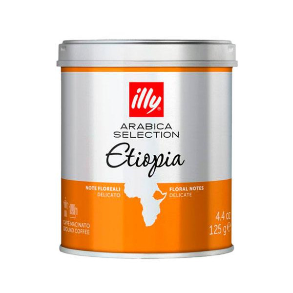 Illy Arabica Selection Etiopia молотый ж/б 125 г - зображення 1