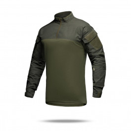   UkrArmor Core Combat Shirt, довгий рукав, комбіновані матеріали. Олива. L (400881/L)