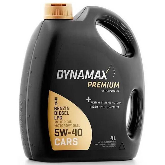 Dynamax PREMIUM ULTRA 5W-40 4л - зображення 1