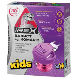Irex Набір від комарів  Kids фумігатор+рідина 30ноч, 1 шт (4820184442467)
