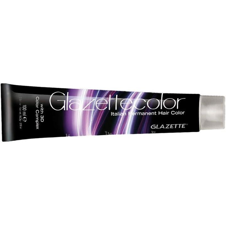 Itely Hairfashion Фарба-догляд  Glazette Color 7RD середній золотисто-мідний блонд 100 мл (8029840001420) - зображення 1