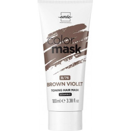   Unic Тонуюча маска для волосся  Color Mask 8/76 Коричнево-фіолетовий 100 мл (8019653051132)