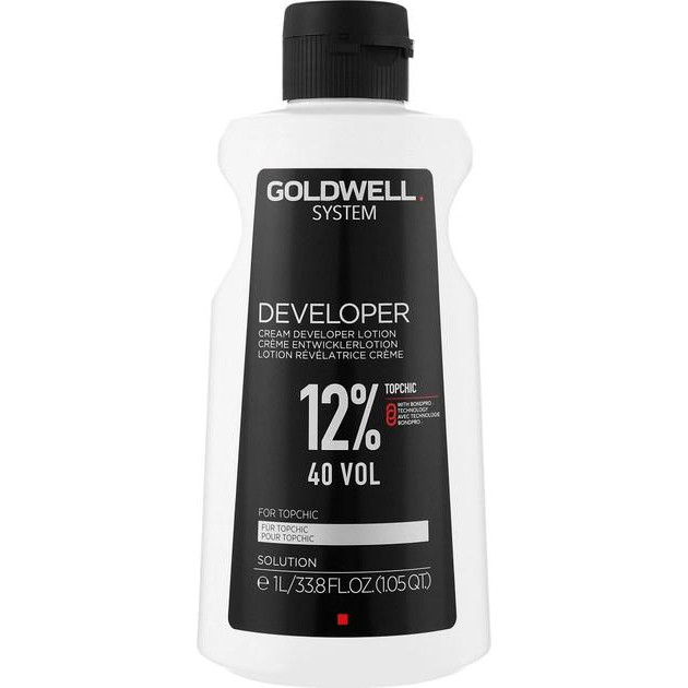 Goldwell Окислювач  System Developer Lotion Topchic 12% 40vol 1 л (4021609661641) - зображення 1