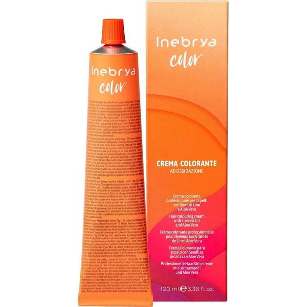 Inebrya Крем-фарба для волосся  Color Linseed Oil and Aloe Vera Superbooster Red 100 мл (8033219163282) - зображення 1