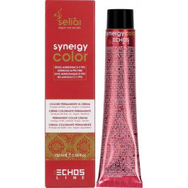 ECHOSLINE Крем-фарба для волосся безаміачна  Seliar Synergy Color Cream №7. 01 попелясто-русявий 100 мл (80332