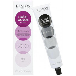 Revlon Тонувальний крем-бальзам для волосся  Nutri Color Filters 200 Violet 100 мл (8007376047051)