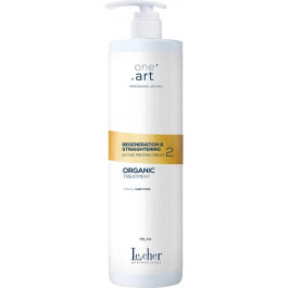 LeCher Крем випрямлювальний для волосся Le Сher One Art Regeneration & Straightening Active Protein Cream №