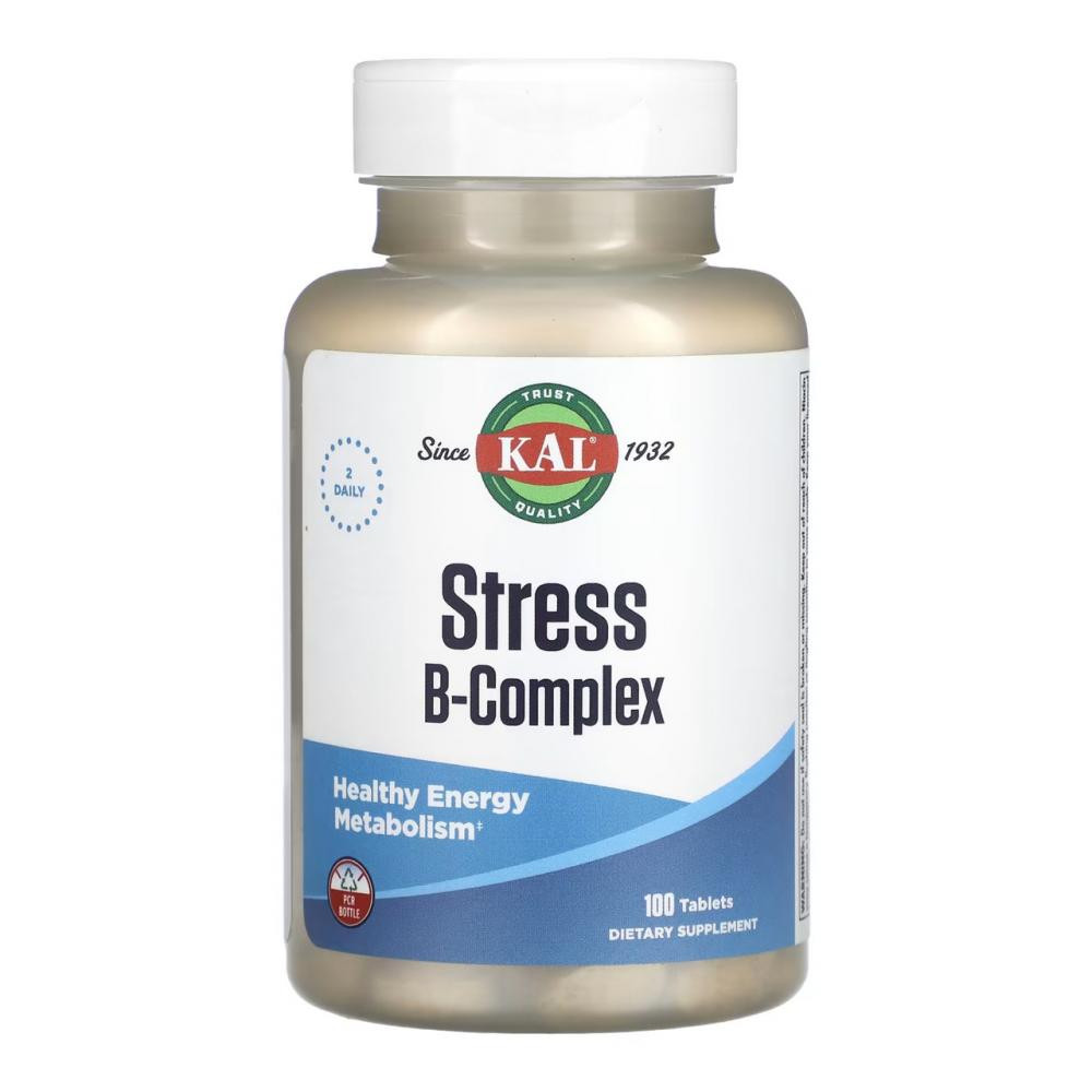 KAL Stress B Complex - 100 tabs - зображення 1