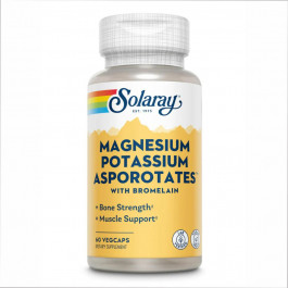 Solaray Magnesium & Potassium Asporotate - 60 vcaps