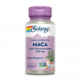 Solaray Maca Root Extract 300mg - 60 vcaps
