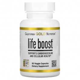 California Gold Nutrition Life Boost 60 Caps