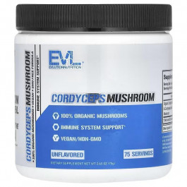 Evlution Nutrition Cordyceps Mushroom 75 g (Unflavored)