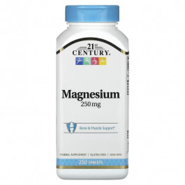 21st Century Magnesium 250 mg 250 Tablets