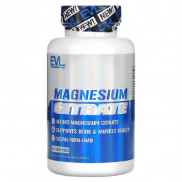 Evlution Nutrition Magnesium Citrate, 200 mg, 60 Veggie Capsules