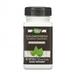 Nature's Way Хлорофіл  Chlorofresh Chlorophyll Concentrate 50 mg 90 Softgels