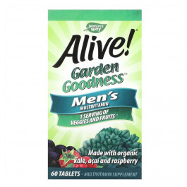 Nature's Way Alive Organic Garden Goodness Men - 60 tabs