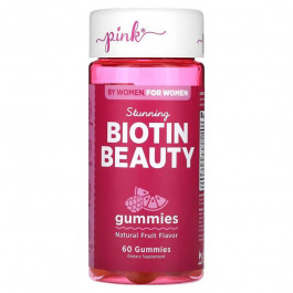Pink Біотин  Biotin Beauty (Natural Fruit), 60 Gummies