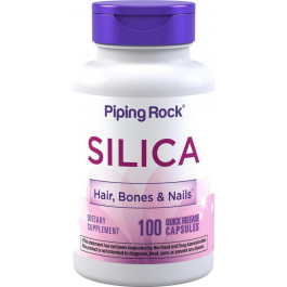 Piping Rock Хвощ  Silica (Horsetail), 500 mg, 100 Quick Release Capsules