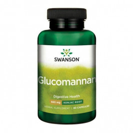 Swanson Глюкоманнан  Glucomannan, 665 mg, 90 Capsules
