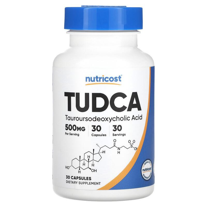 Nutricost Tudca 500 mg 30 Capsules - зображення 1