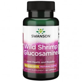 Swanson Wild Shrimp Glucosamine, 500 mg, 90 Capsules