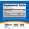 Nutricost Foods Kelp 325 mcg 240 Tablets - зображення 4