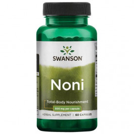 Swanson Noni 500 mg 60 Capsules