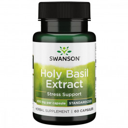 Swanson Holy Basil Extract , 400 mg , 60 Veggie Caps