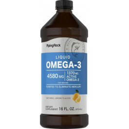 Piping Rock Liquid Omega-3 4580 mg (per serving) 473 mL (Natural Lemon)