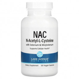 Lake Avenue Nutrition N-Acetyl-L- Cysteine , 600 mg, 120 Veggie Capsules