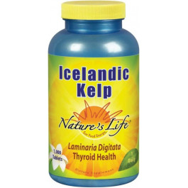 Nature's Life Icelandic Kelp 1000 Tablets