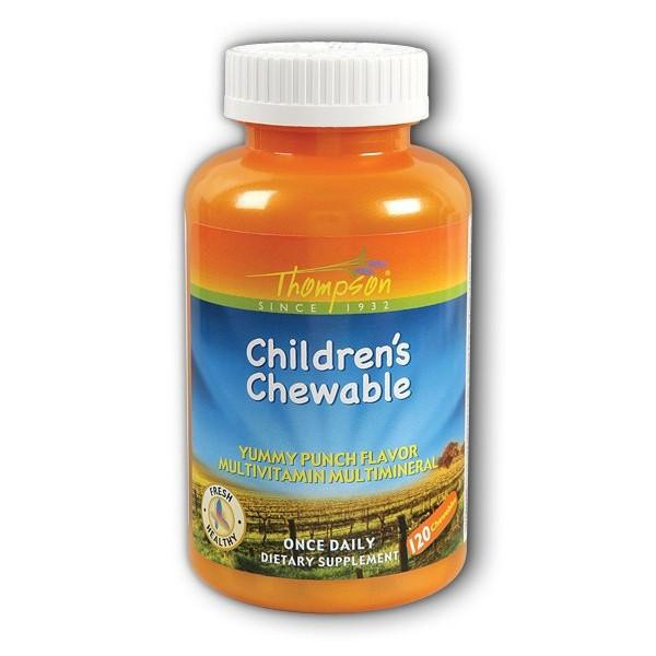 Thompson Витамины для детей Children's Chewable 120 chewable - зображення 1