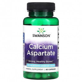 Swanson Calcium Aspartate 200 mg 60 Caps