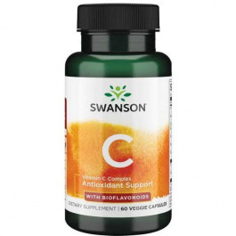 Swanson Vitamin C Complex with Bioflavonoids 60 Veg Caps