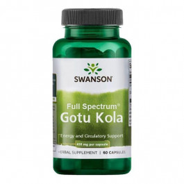 Swanson Готу кола  Gotu Kola 435 mg 60 капсул