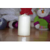 Bispol Свічка столова циліндр  AURA Candles sw60/100-011 Молочний - зображення 6