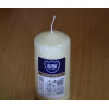 Bispol Свічка столова циліндр  AURA Candles sw50_100_011 Молочний - зображення 3