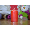 Bispol Свічка столова циліндр  AURA Candles sw50_100_030 Червоний - зображення 3