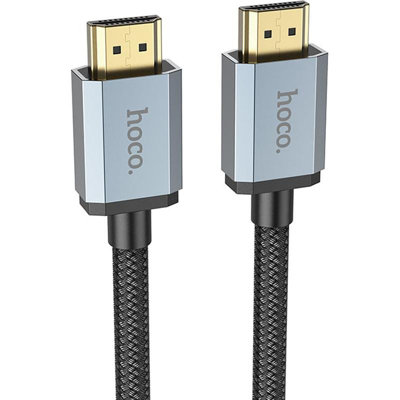 Hoco US03 HDMI to HDMI 2m Black (6931474777287) - зображення 1