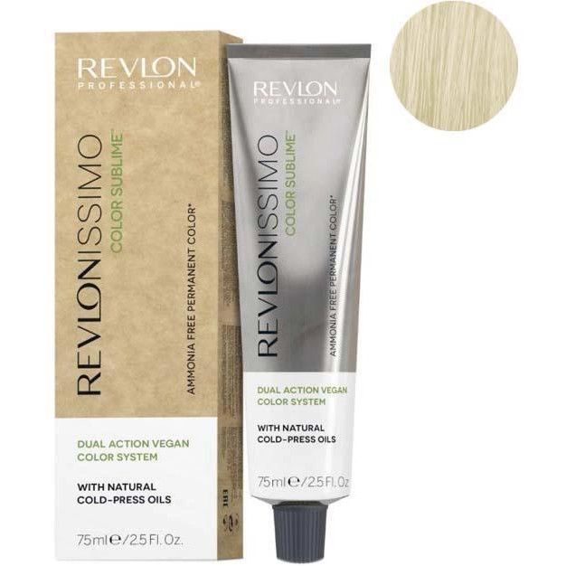 Revlon Безаміачна крем-фарба для волосся  Revlonissimo Color Sublime Color & Care 10 Very Light Blonde 75 м - зображення 1