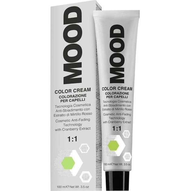 Mood Крем-фарба для волосся з амiаком Мood Сolor Cream 7/01 100 мл (8053264518387) - зображення 1