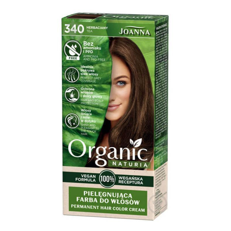 Joanna Фарба для волосся  Naturia Organic-Vege Naturia Organic-Vege 340 чай 100 мл - зображення 1