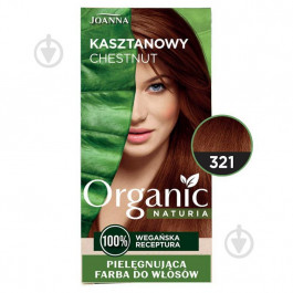 Joanna Фарба для волосся  Naturia Organic-Vege Naturia Organic-Vege 321 каштановий 100 мл